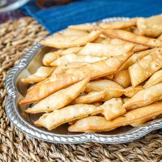 Nimki (Crispy Nigella Seed Snacks)