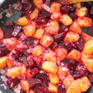 Beet and Potato Salad