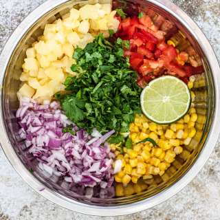 Pineapple Corn Salsa