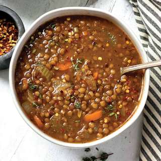 Greek lentil soup