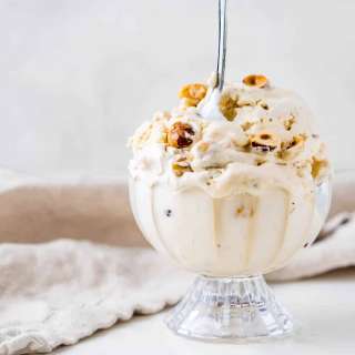 Hazelnut Nougat Ice Cream