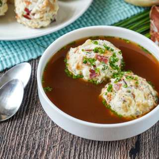 Tiroler Speckknödel (Austrian Speck Dumplings)