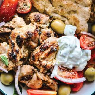 Tzatziki chicken bowl