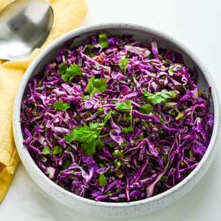 Red Cabbage Slaw