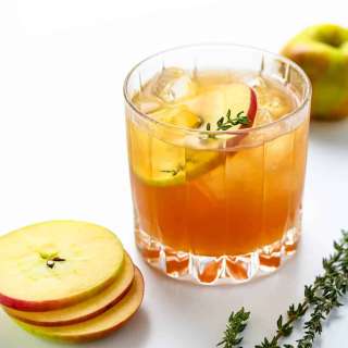 Bourbon Apple Cider Cocktail