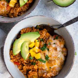 Stuffed Bell Pepper Casserole in the Instant Pot