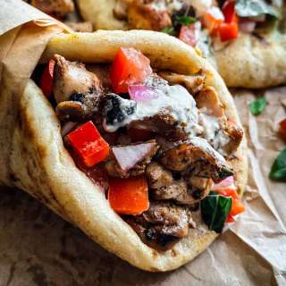Chicken Gyros With Pita