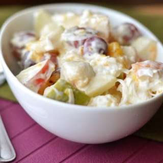 Creamy 5-Cup Fruit Salad