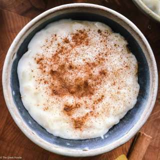 Greek Rice Pudding-Rizogalo