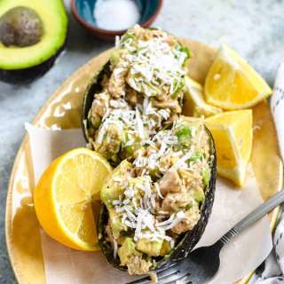 Tuna Stuffed Avocado