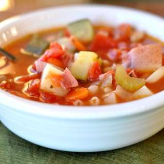 Autumn Minestrone Soup