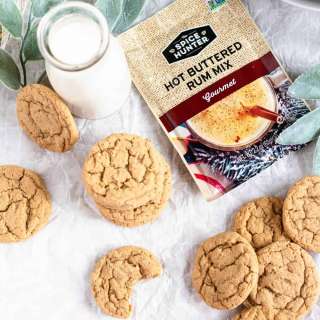 Hot Buttered Rum Cookies