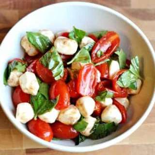 Cherry Tomato Caprese Salad