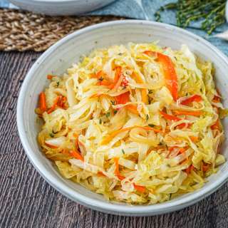 Jamaican Steamed Cabbage