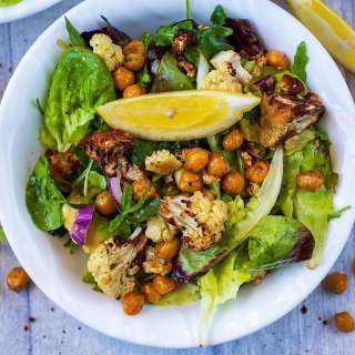 Roasted Cauliflower Salad