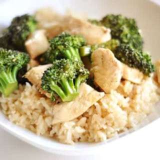 Simple Orange Chicken with Broccoli