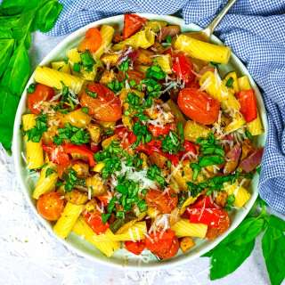 Roasted Ratatouille Pasta