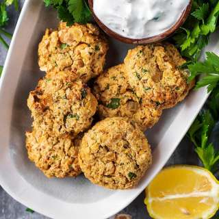 Oven Baked Falafel