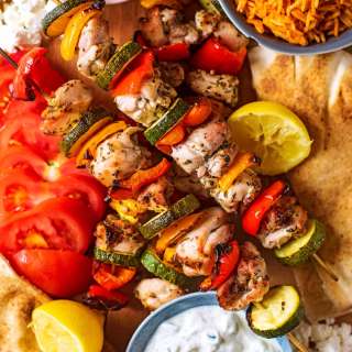 Greek Chicken Skewers