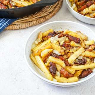 Potatoes Fried with Pork Belly