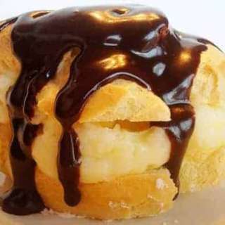 Heart Shaped Cream Puffs