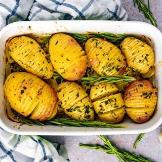 Easy Hasselback Potatoes