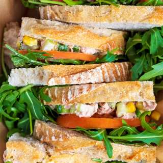 Loaded Tuna Sandwich