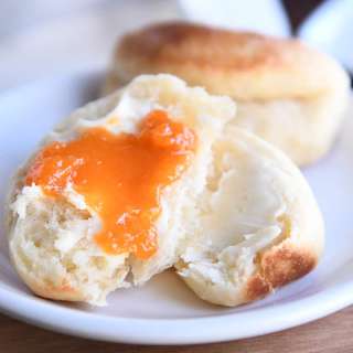 Fluffy Parker House Rolls