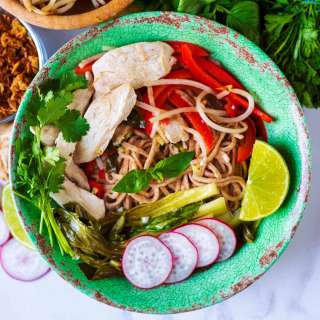 Easy Pho Ga (Chicken Noodle Soup)