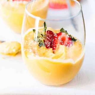 Mango Coconut Cheesecake Parfaits