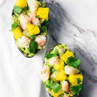 Tropical Stuffed Avocados (Barbados)