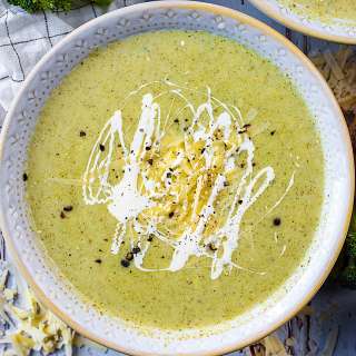 Cauliflower and Broccoli Soup