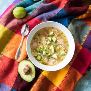 Chicken Avocado Lime Soup