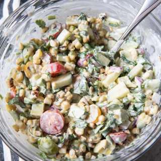 Grilled Corn Salad