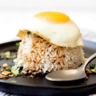 Garlic Rice with Fried Egg
