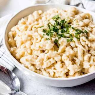 Homemade German Spaetzle