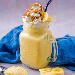 Easy Banana Milkshake