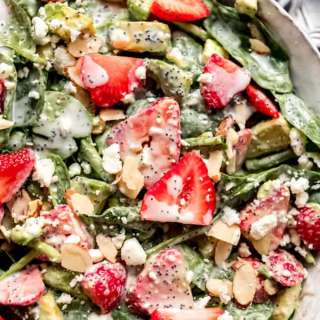Strawberry Spinach Salad
