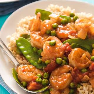 Tomato Shrimp Stir Fry (番茄炒虾仁)