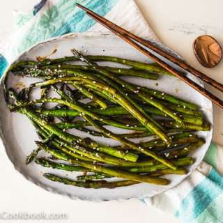 Hoisin Roasted Asparagus