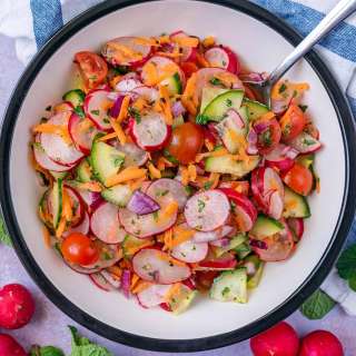 Cucumber and Radish Salad