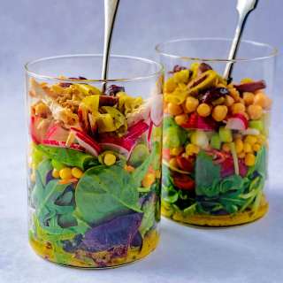 Easy Salad Jars