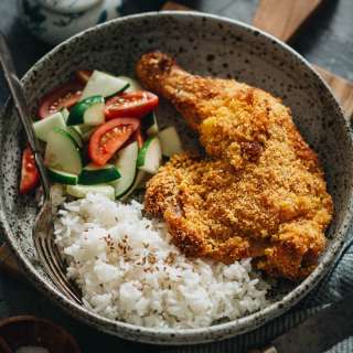 Crispy Baked Chicken Legs