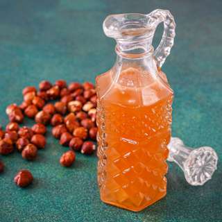 Homemade Hazelnut Syrup