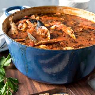 Authentic San Francisco Cioppino Seafood Stew