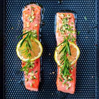 Lemon and Rosemary Salmon