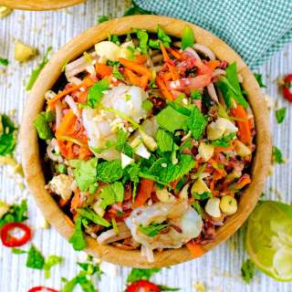 Garlic Prawn Noodles