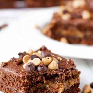 Chocolate Peanut Butter Cup Brownies