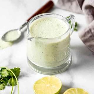 The Best Cilantro Lime Dressing