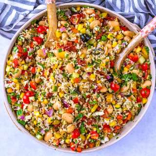 Mediterranean Rice Salad